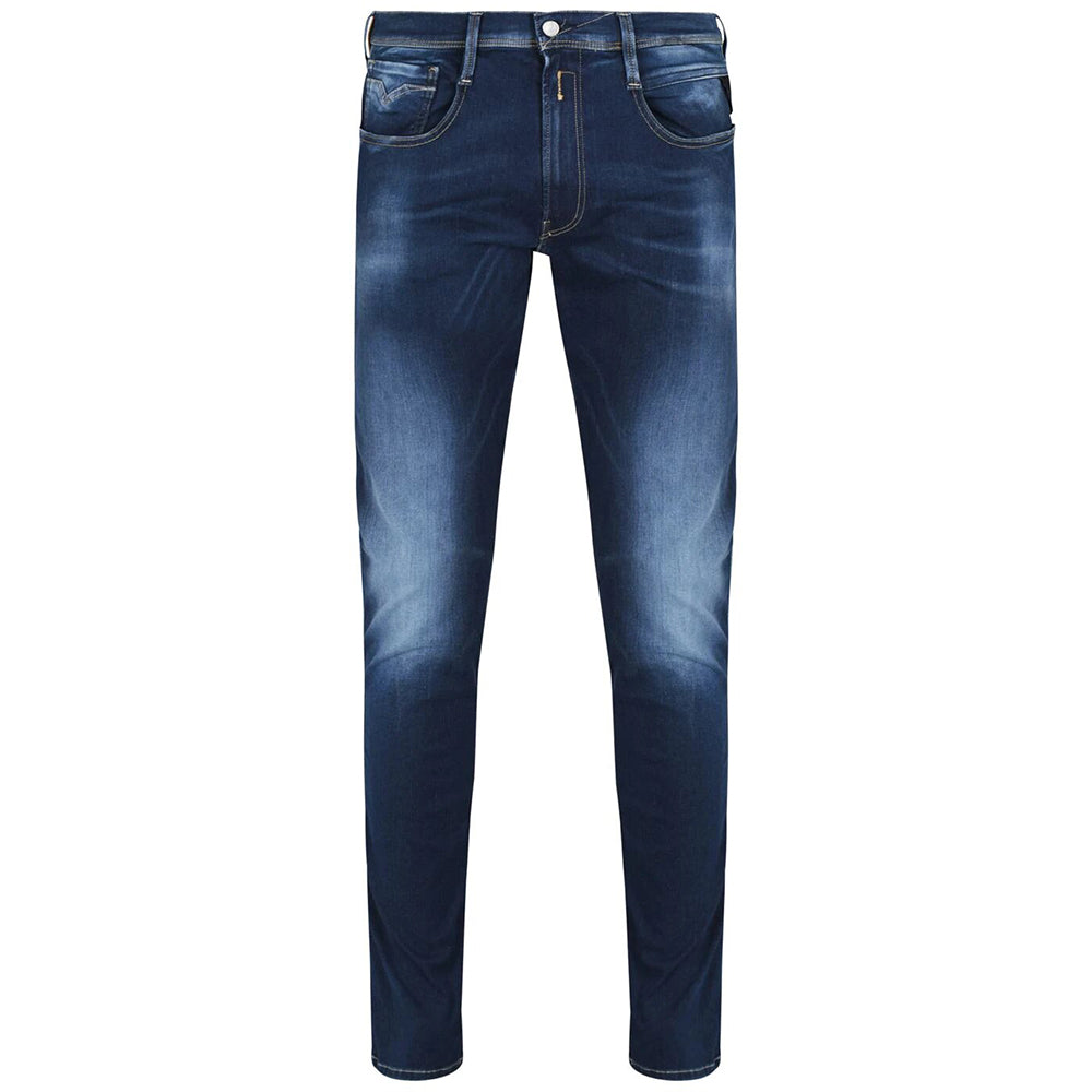 Replay Men&#39;s Aged Eco Ambass Jeans Blue