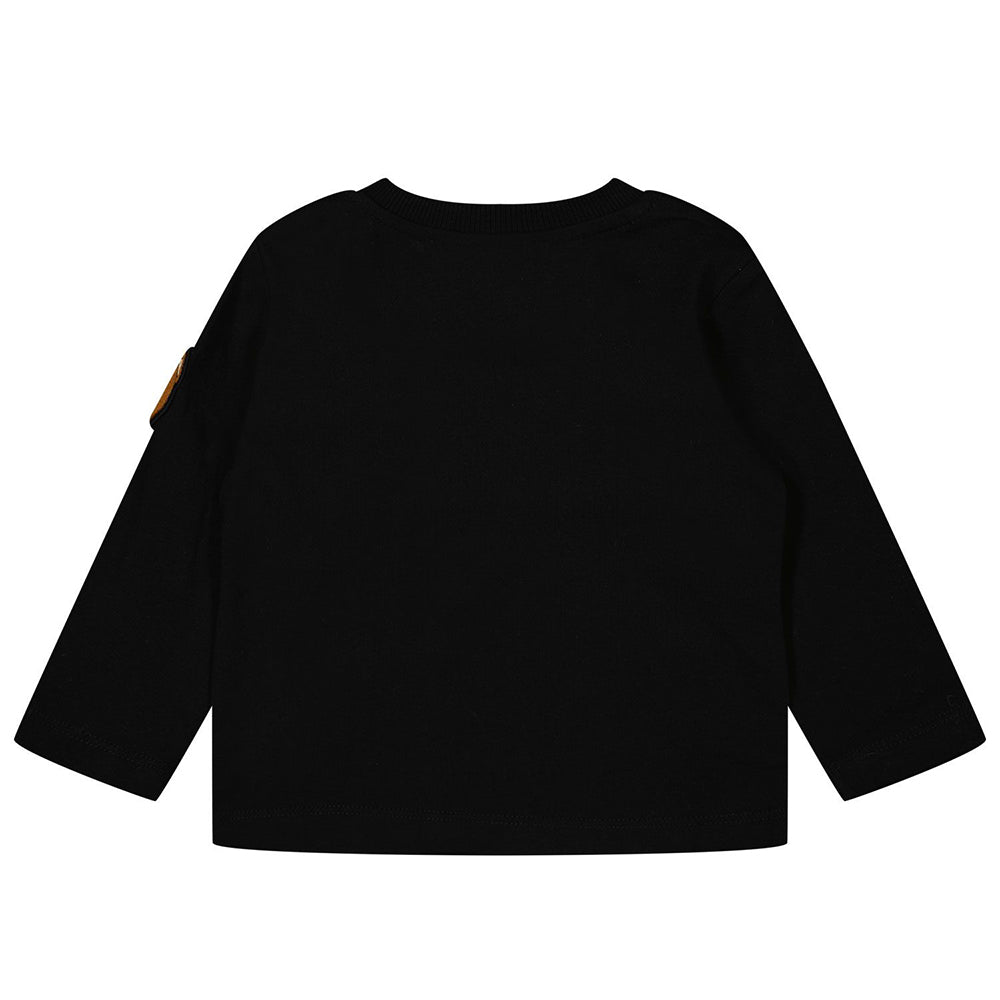 Moschino Unisex Babys Bear T-shirt Black