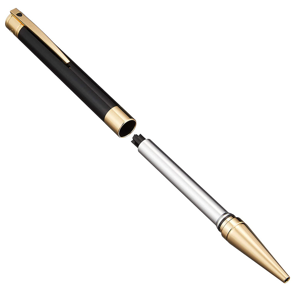 S.T Dupont D-Initial Ball Pen Black &amp; Gold