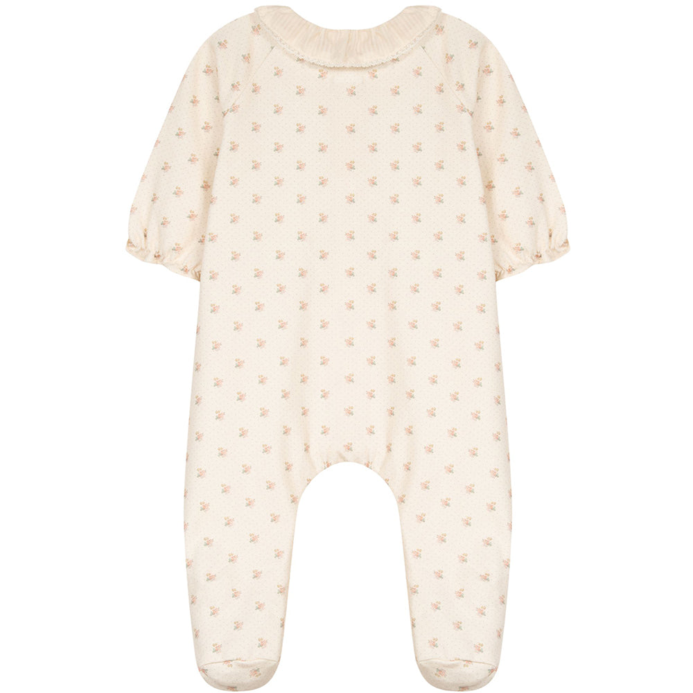 Tartine Et Chocolat Baby Girls Nuit Layette Babygrow Beige