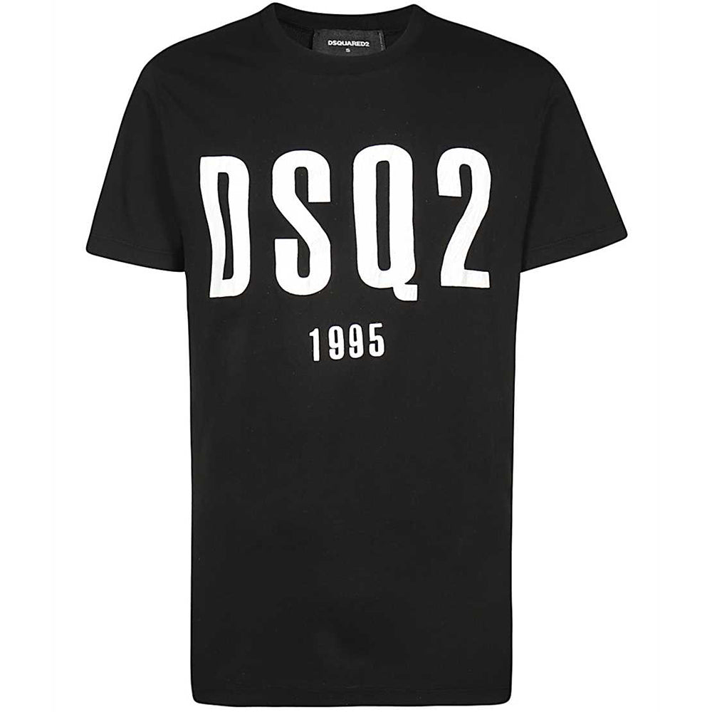 Dsquared2 Men&#39;s 1995 Logo T-Shirt Black