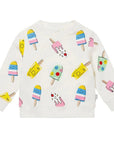 Stella McCartney Baby Girls Lolly Print Sweater and Pants Set White
