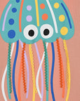 Stella McCartney Girls Jellyfish Print Sweater Pink