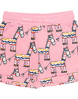 Stella McCartney Baby Girls Zebra Print Shorts Pink