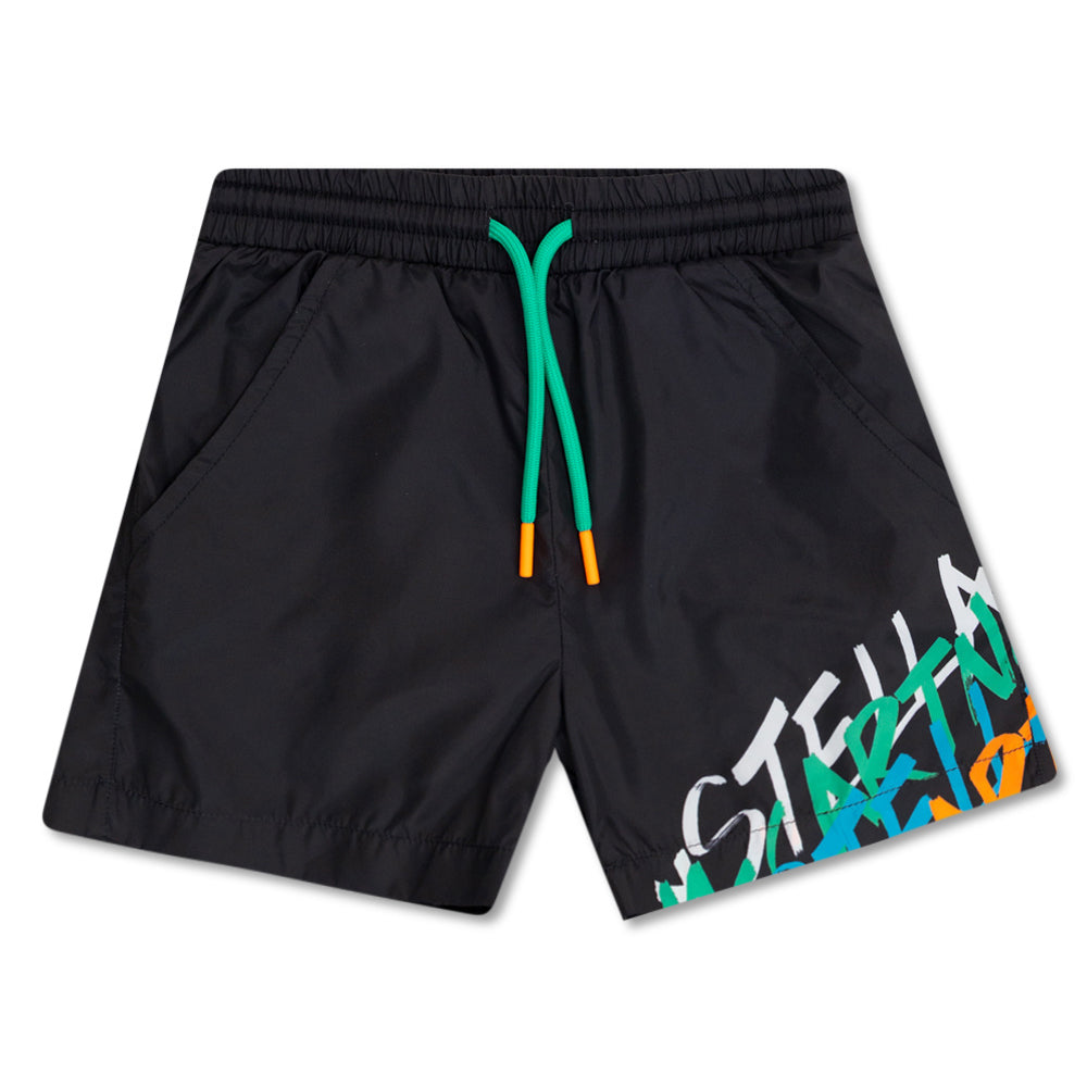 Stella McCartney Boys Swim Shorts Black