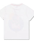 Stella McCartney Girls Lolly Pop Print T-shirt White