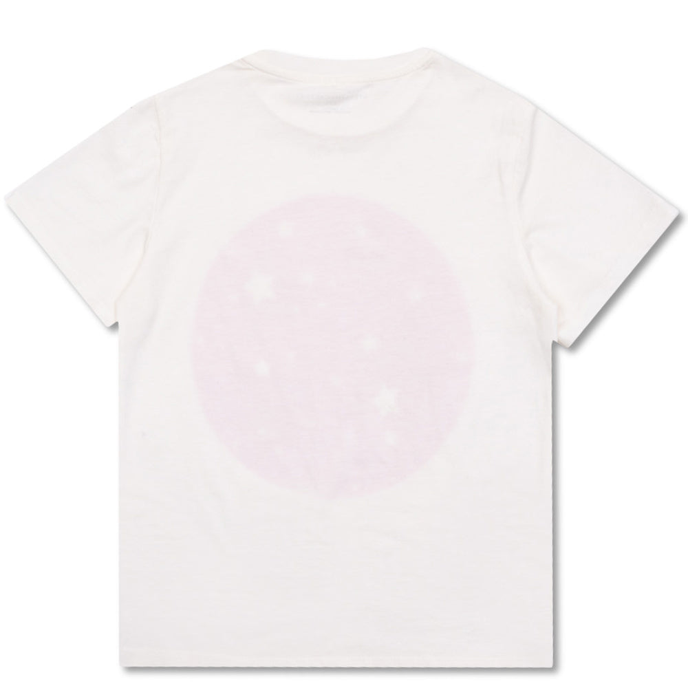 Stella McCartney Girls Circle Logo Print T-shirt White
