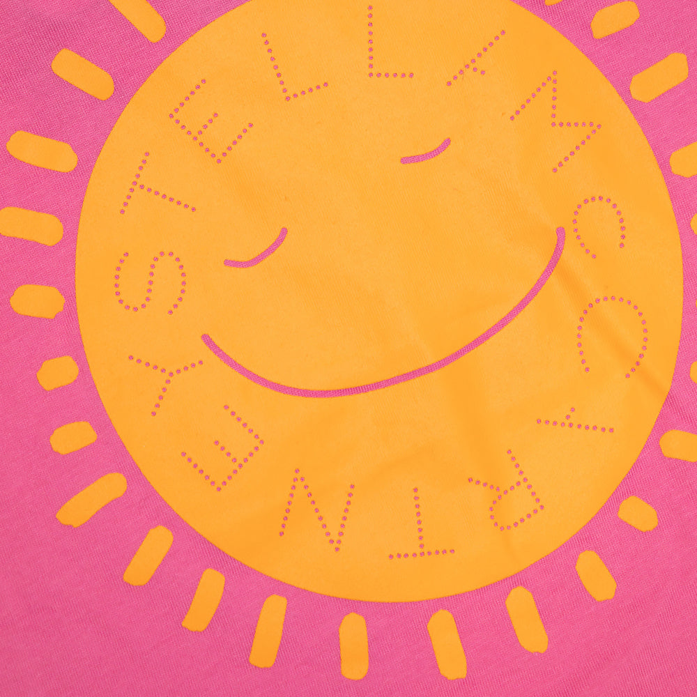 Stella McCartney Baby Girls Sun Print T-shirt Pink