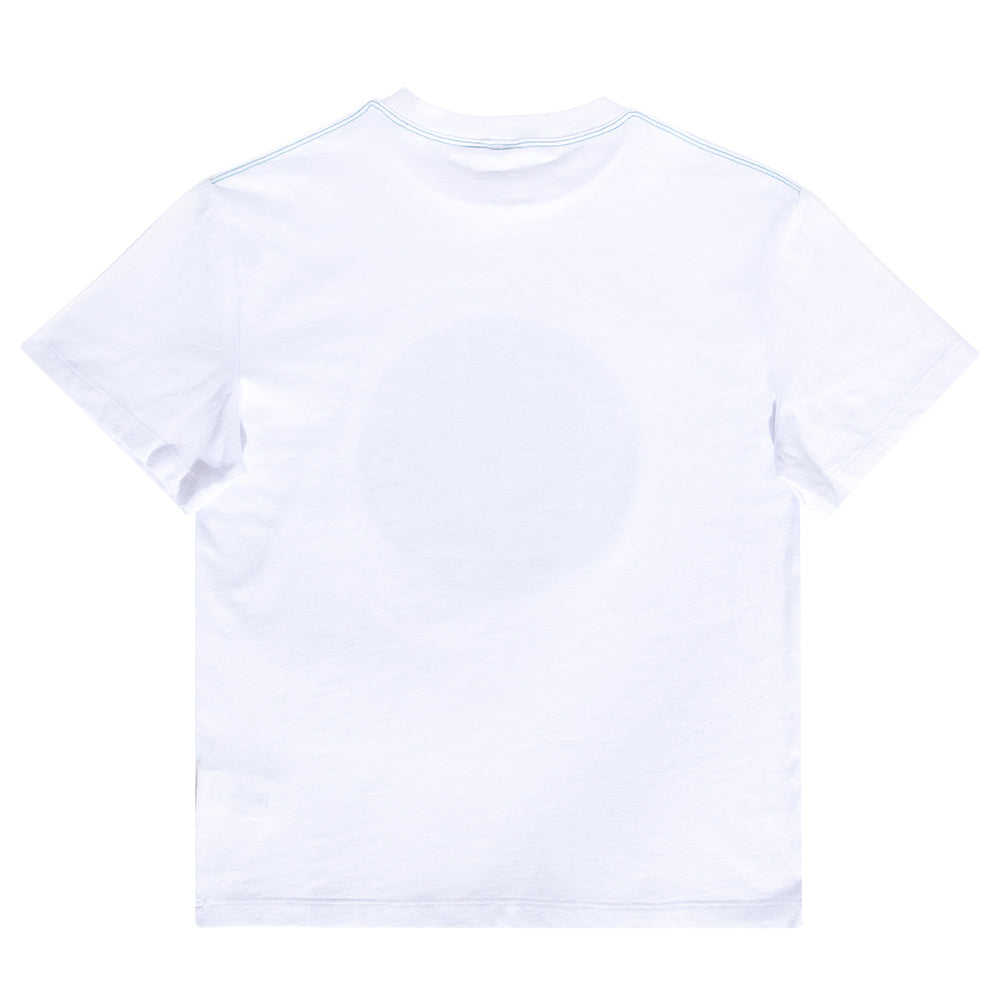 Stella McCartney Unisex Circle logo T-shirt White