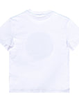 Stella McCartney Unisex Circle logo T-shirt White