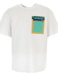 Stella McCartney Boys Square Logo T-shirt White
