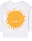 Stella McCartney Baby Unisex Sun print L/S T-shirt White
