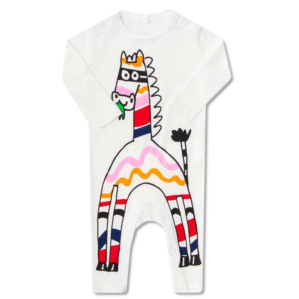 Stella McCartney Baby Unisex Babygrow White