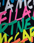 Stella McCartney Girls Neon Print Swimsuit Black