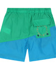 Stella McCartney Boys Swim-Shorts Green