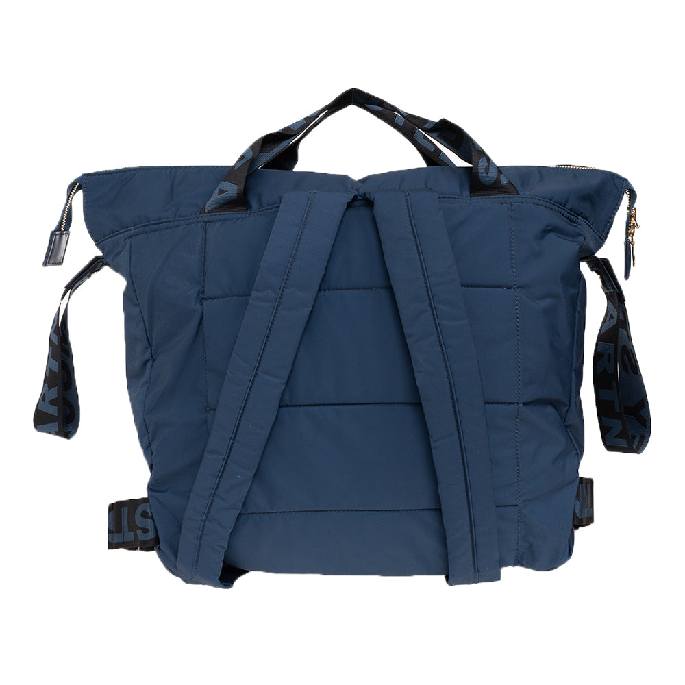 Stella McCartney Kids Strap Logo Changing Bag Blue