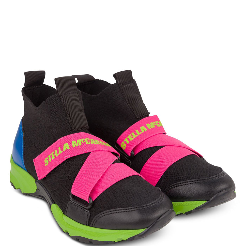 Stella McCartney Girls Sock Sneakers Black