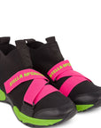 Stella McCartney Girls Sock Sneakers Black