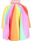 Stella McCartney Unisex Rainbow Rain Jacket Multi Coloured