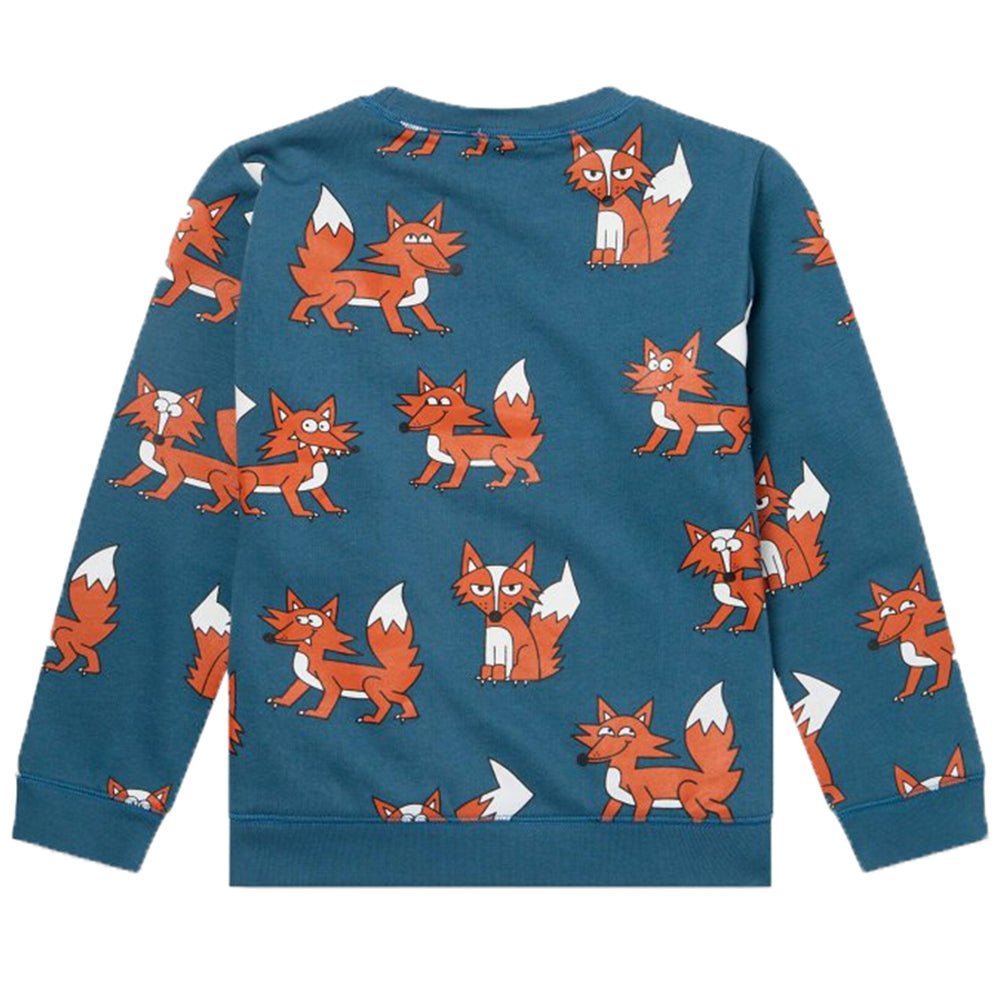 Stella McCarter Boys Fox Print Fleece Tracksuit Blue