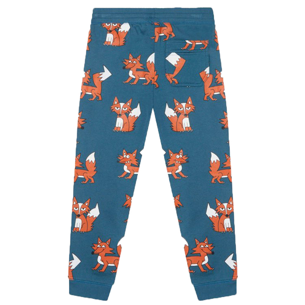 Stella McCarter Boys Fox Print Fleece Tracksuit Blue