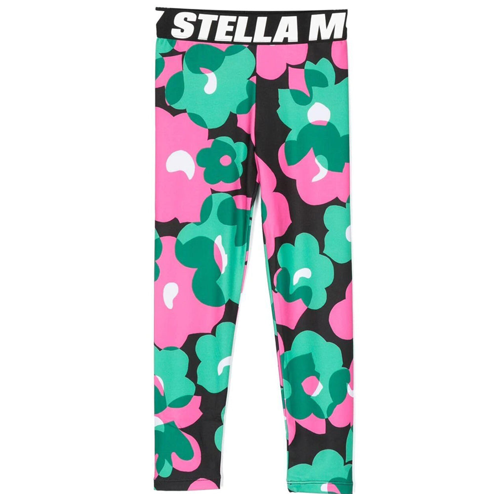 Stella McCartney Girls Sport Leggings Black