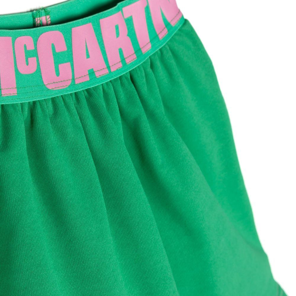 Stella McCartney Girls Band Logo Skirt Green