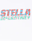 Stella McCartney Girls Floral Logo T-shirt White