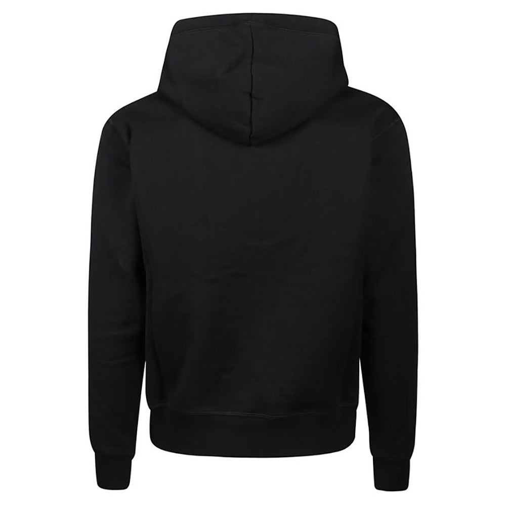 Dsquared2 Men&#39;s Spray Logo Hoodie Black