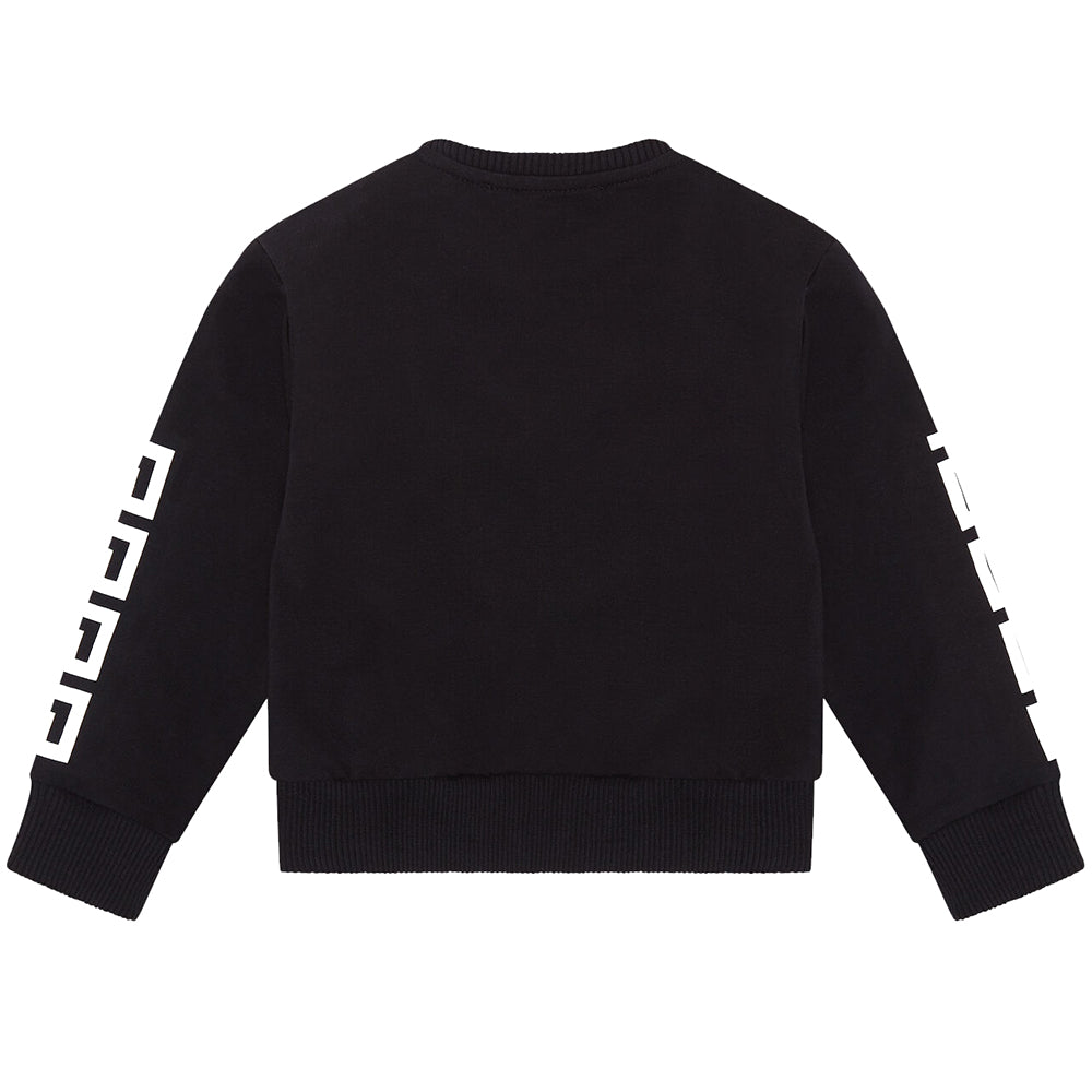 Versace Baby Boys Logo Sweatshirt Black
