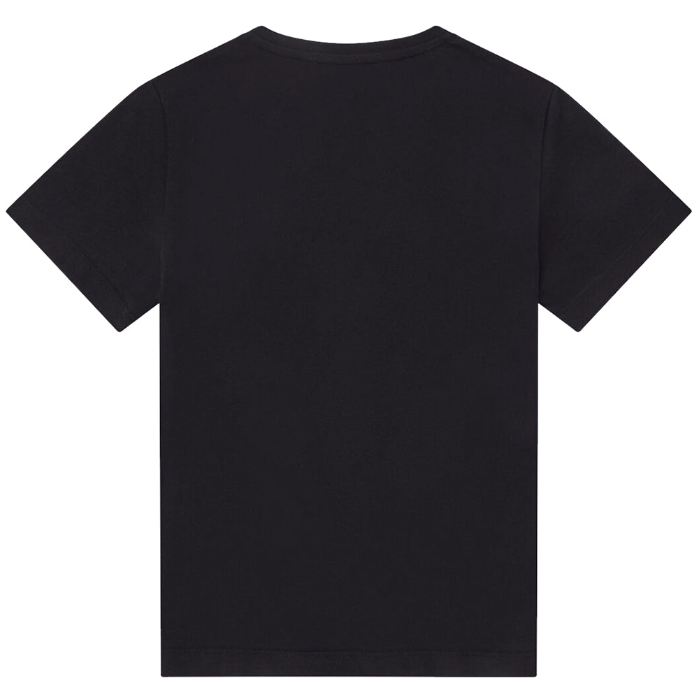 Versace Boys Medusa Motif T-Shirt Black