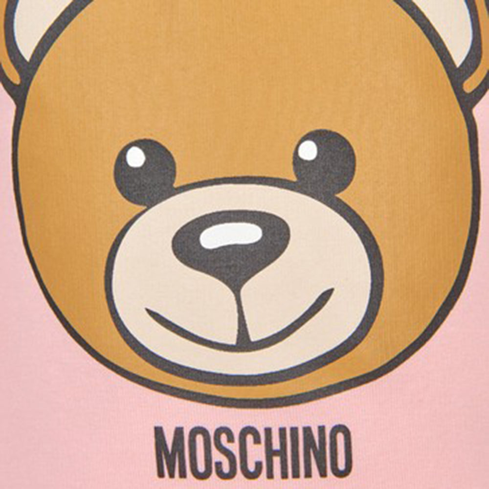 Moschino Baby Girl&#39;s Bear Sweatshirt Pink