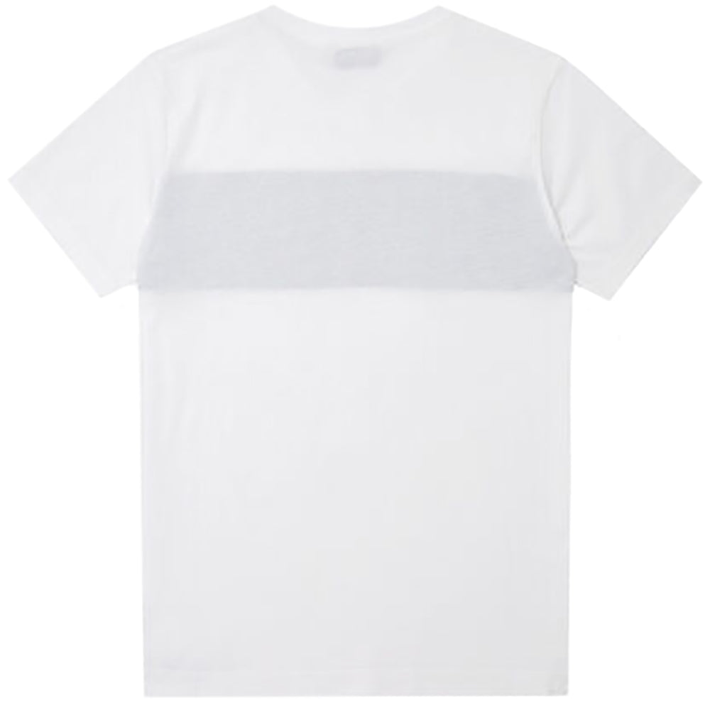 Moschino Unisex Kids Stripe Logo T-Shirt White