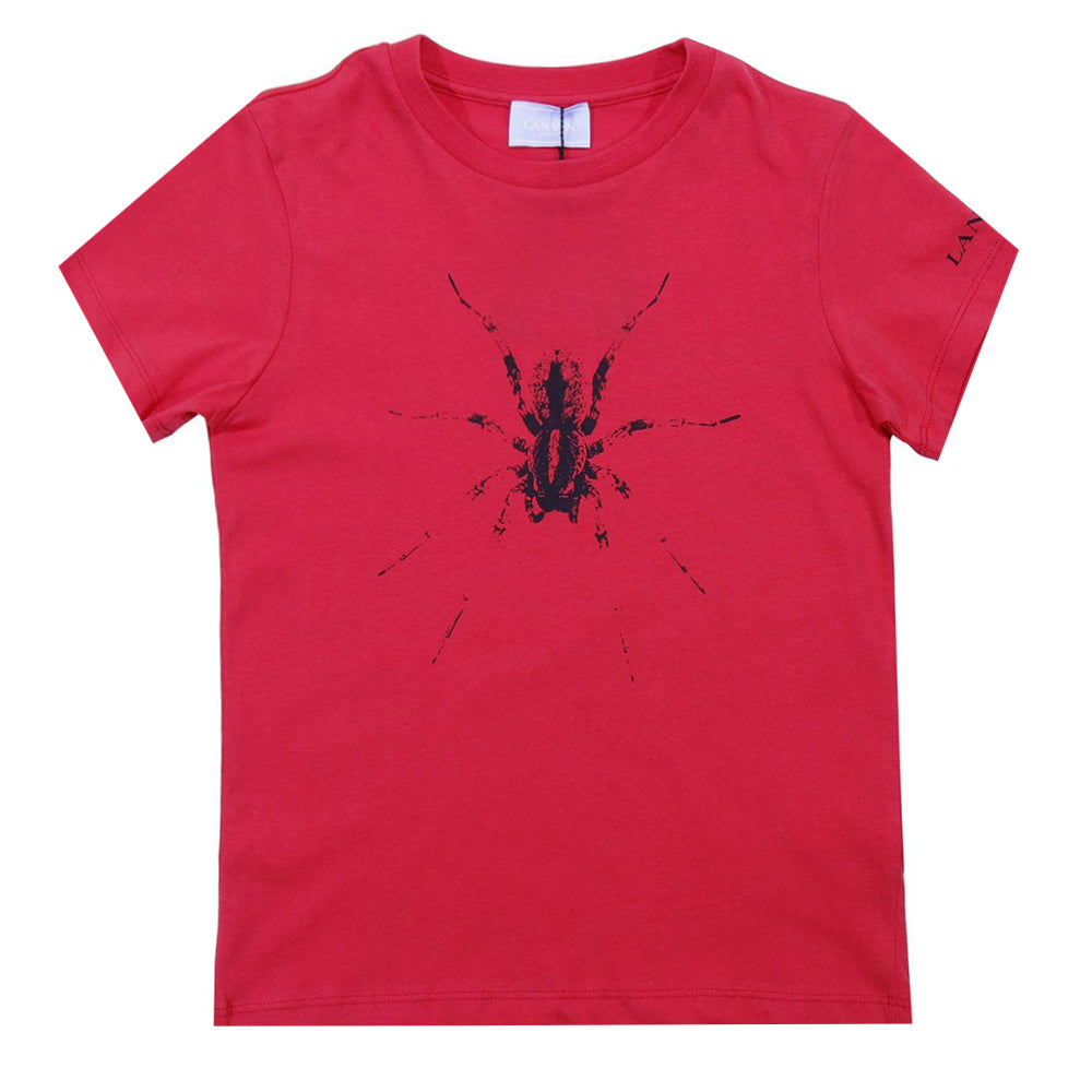 Lanvin Boys Spider T-shirt Red