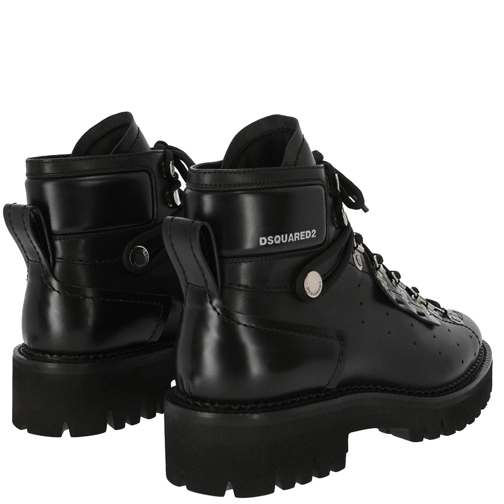 Dsquared2 Men&#39;s Hector Hiking Boots Black