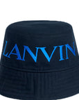 Lanvin Mens Batmobile Bucket Hat Brown