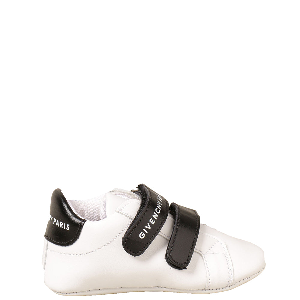 Givenchy Baby Double Strap Trainers White