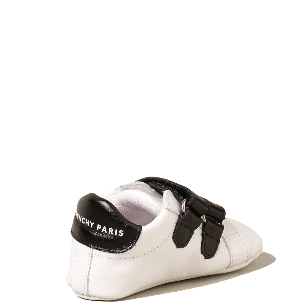 Givenchy Baby Double Strap Trainers White