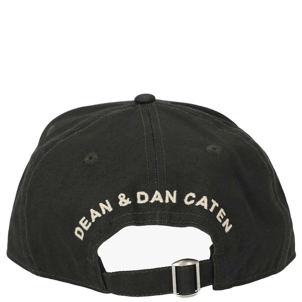Dsquared2 Men&#39;s Patch Logo Cap Green