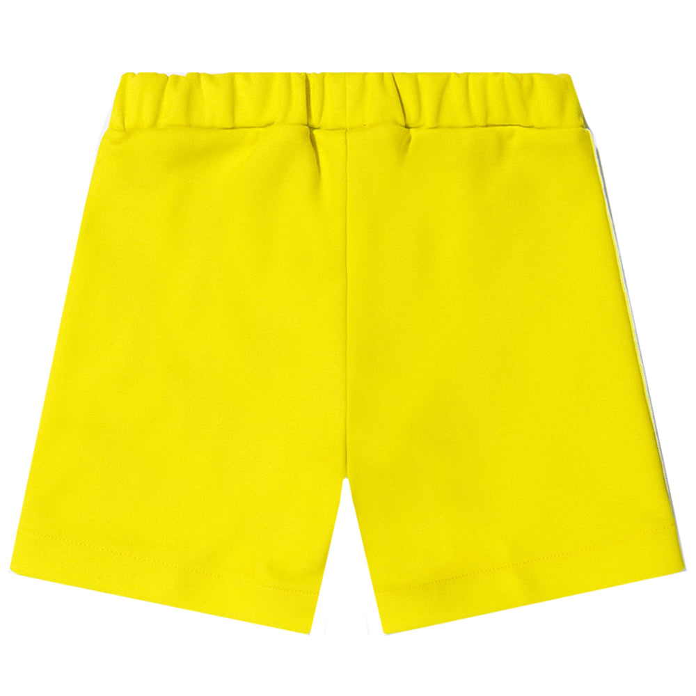 Fendi Baby Boys Ff Logo Shorts Yellow