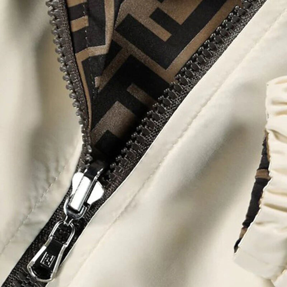 Fendi Baby Boys Reversible Jacket Beige