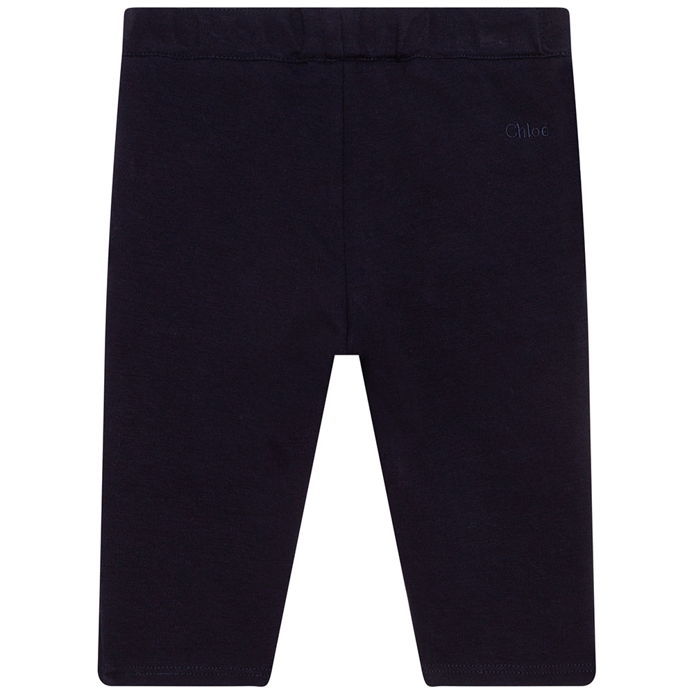 Chloe Baby Girls Joggers Navy