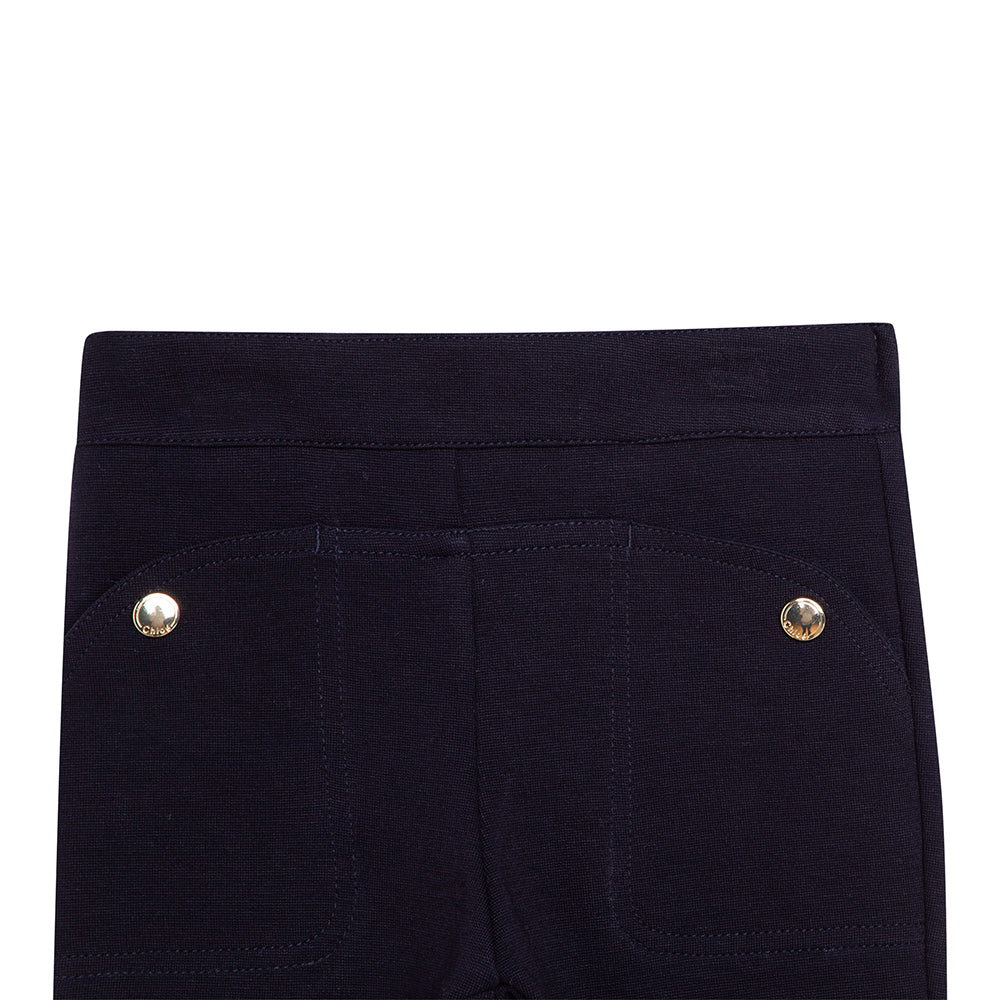 Chloe Baby Girls Joggers Navy