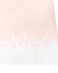 Chloe Girls Logo Wool Hat Pink