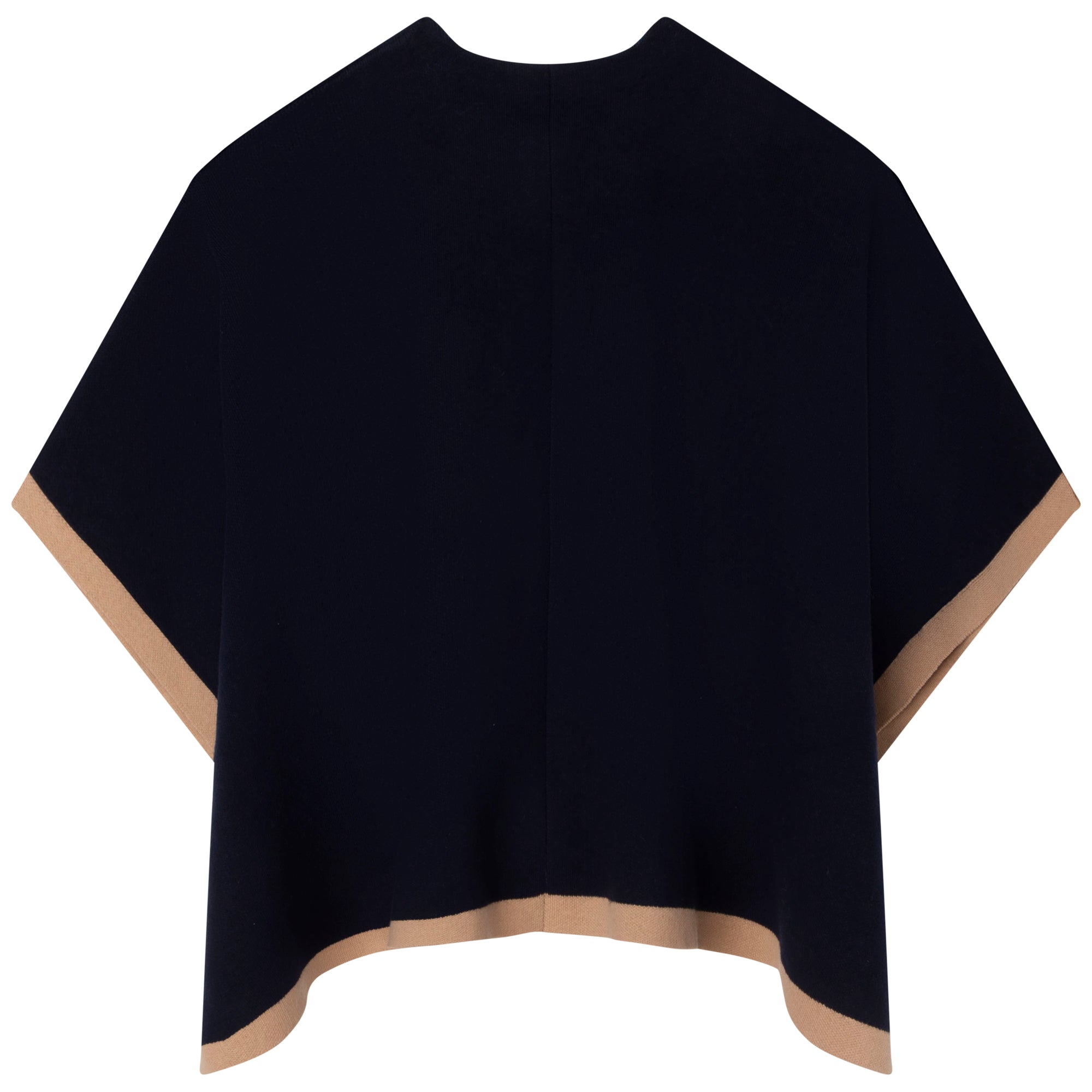 Chloé Girls Blue Knitted Cape