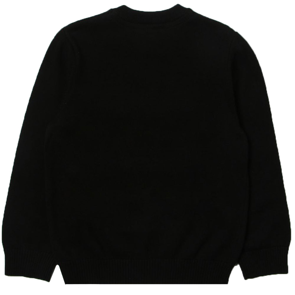 Givenchy Boys Logo Knit Sweater Black