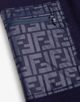 Fendi Boys FF Logo Pocket Joggers Navy
