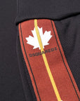 Dsquared2 Men's Logo Tape Slip-On Track Trousers Black
