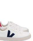 Veja Unisex Kids V-10 Sneakers White
