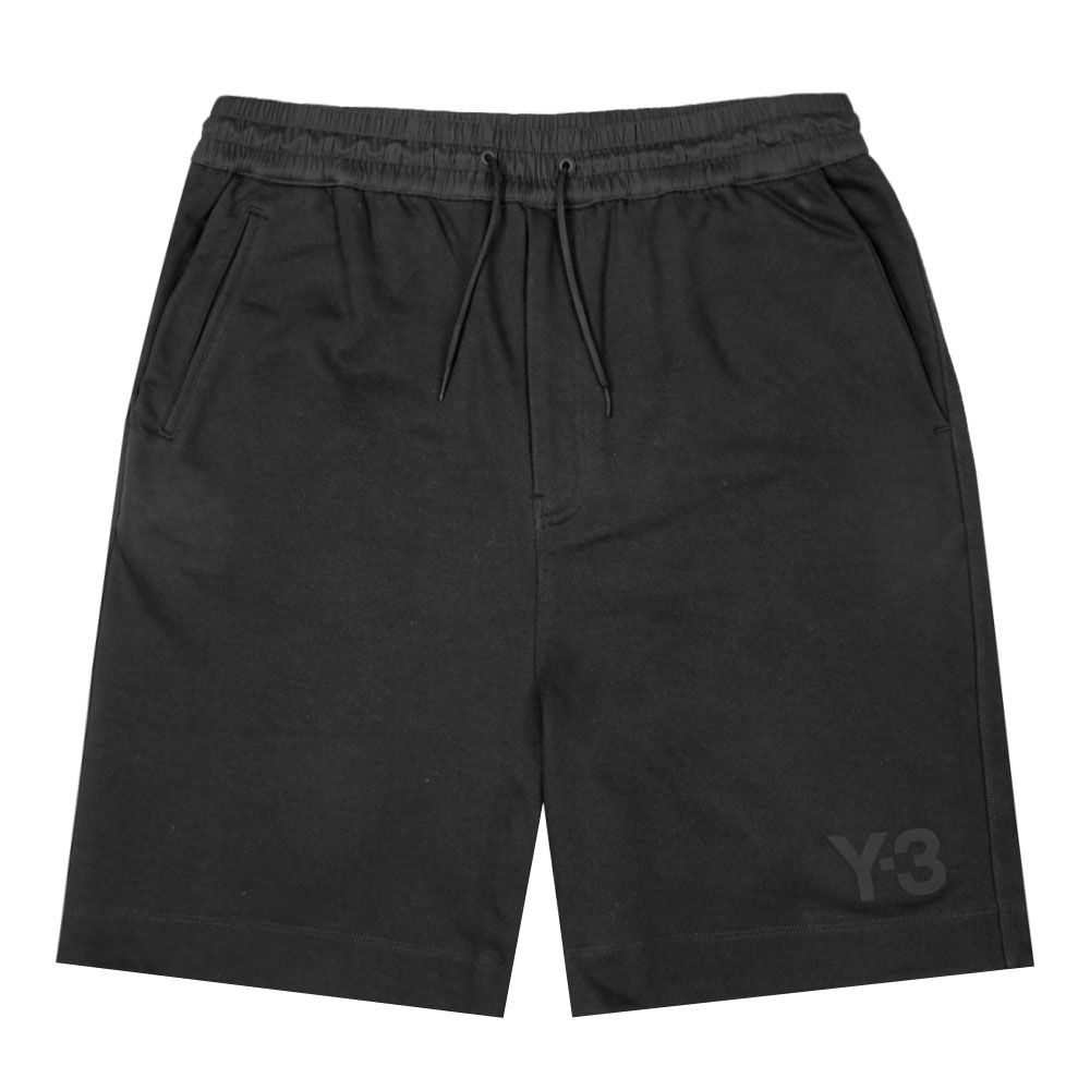 Y-3 Mens Plain Shorts Black